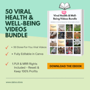 MRR Health & Well-Being Video Bundle – Faceless Marketing Reels with PLR & Master Resell Rights
