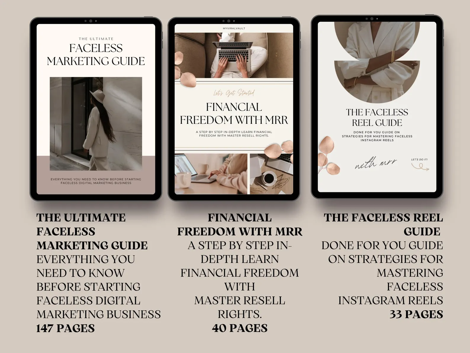 22 Faceless Digital Marketing MRR Products – DFY Master Resell Rights Bundle - Image 6