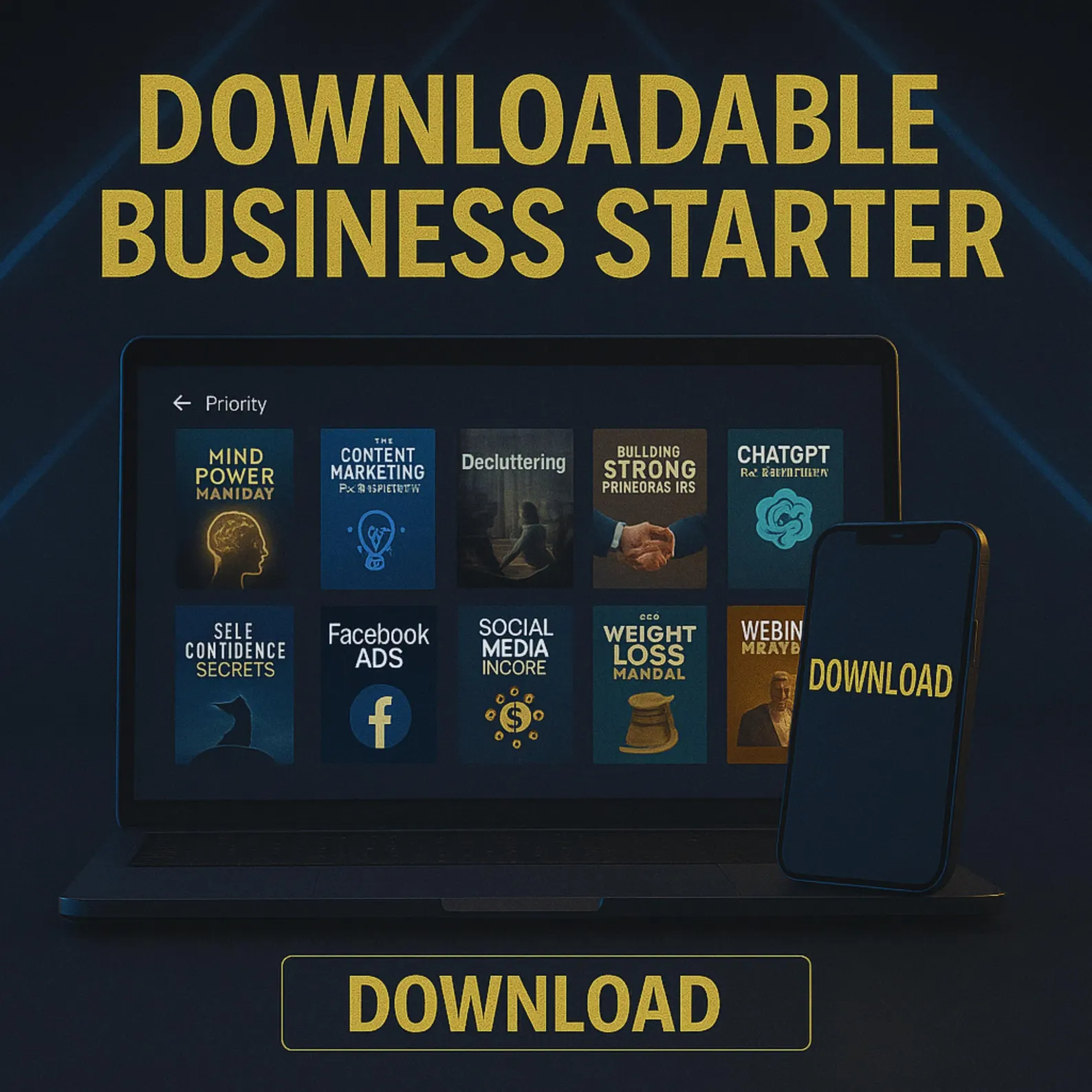 5 Million eBooks Mega Bundle – PLR & MRR Resell Rights | Passive Income & Financial eBooks - Image 5